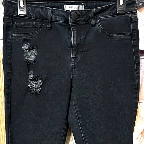 Refuge juniors distressed skinny jeans - Picture 3 of 5